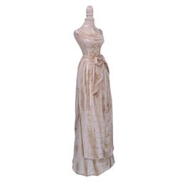 [V9182230000] Statua donna abito grande xh-0167a cm 19x15h65