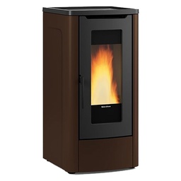 [DFL7002114] Stufa A Pellet 'Dahiana Vfs' Colore Bronzo