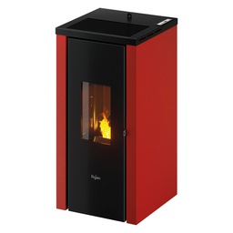 [DFL7001982] Stufa A Pellet 'Vera 7' Colore Bianco