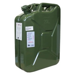 [2004507] Tanica in metallo da 20 litri - dimensioni 47 x 36 x 17 cm - codice DF 5074864