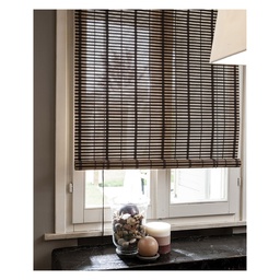 [DFL6139614] Tapparella In Listelli Di Bamboo Cm 120 X 250 - Marrone Chiaro