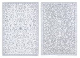 [B0607621] Tappeto Ansedonia Bianco Grigio 150x210  Cod.0607621