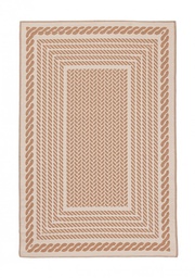 [B0607747] Tappeto Kashan Beige-Marrone 180X270
