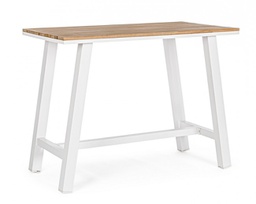 [B0663205] Tavolo Bar Skipper 131X73 Bianco Yk11