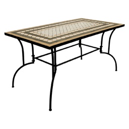 [DFL6129140] Tavolo Decoro Mosaico 'Classic I' Cm 150 X 80 X H.73