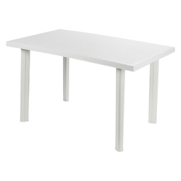 [DFL6131620] Tavolo In Polipropilene 'Velo' Bianco