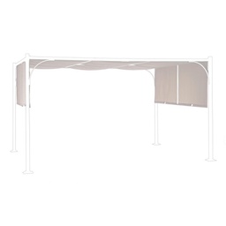 [B0795437] Telo Gazebo Slide 3x4 cm grigio