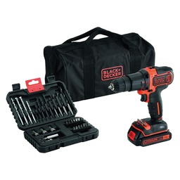 [DFL5130017] Trapano Avvitatore A Batteria Con Percussione 'Bdc 18V - 1,5 Ah Litio