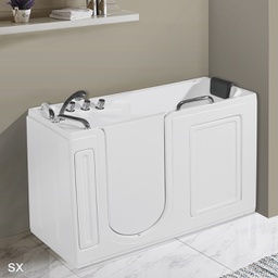 [DFLEX-151-V1019-SX] Vasca Per Anziani Modello Doris