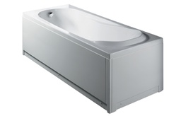 [DFLEX-101-6217] Vasca Rettangolare S/Idromassaggio C/Pannelli Mod. Itaca