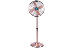 [2003379] Ventilatore Piantana Vintage Rame 133 Cm Coveri 5 Pale In Alluminio  