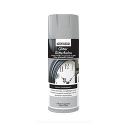 [1921728] Vernice Spray Glietter Alta Qualità Colore Grigio Argento Glitterato 400Ml