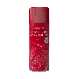 [1921733] Vernice Spray Universale Alta Qualità Colore Rosso Super Scintillante 400Ml