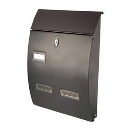 [DFL313009]  Cassetta Postale Porta Rivista 708B Cm 27 X 12 X H 40 - Marrone Null