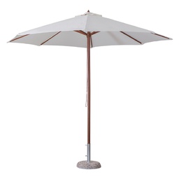 [DFL6132718]  Ombrellone In Legno Mt. 3 X 4 - Ecru Lifeingarden