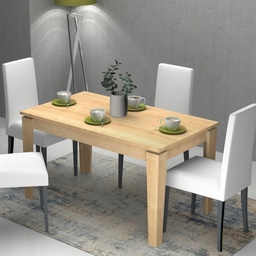 [FZ94281] (2c) Tavolo allungabile Rovere MEGARON 120-160X80 cm(MEGARONRO)