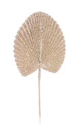 [B0939522] 12x Foglia Ventaglio Champagne H52Cm