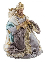 [B0921548] 1x Figura Re Magio Seduto