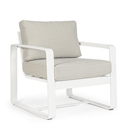[B0663105] 2x Poltrona C-C Merrigan Bianco Yk11
