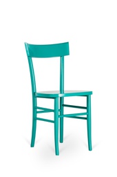 [OM/230/TR] 4x Sedia in legno laccato turchese 48x39x80h cm