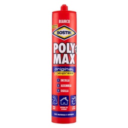 [1916827] Adesivo Bostik Poly Max Original Express gr.425 - Nero, confezione da 12 pezzi.