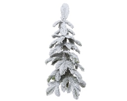 [20102610] Albero Alpino Mini Innevato da Interno H 45 x Ø 25 cm