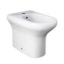 Bidet filo muro compatto con rubinetto integrato