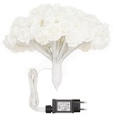 Bouquet Rose RBF Bianche 120 LED 4m + Ø30cm