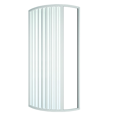 Box doccia semicircolare asimmetrico Tina Lux 70x90 cm sx