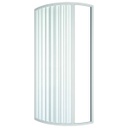 Box doccia semicircolare asimmetrico Tina Lux 70x90 cm sx