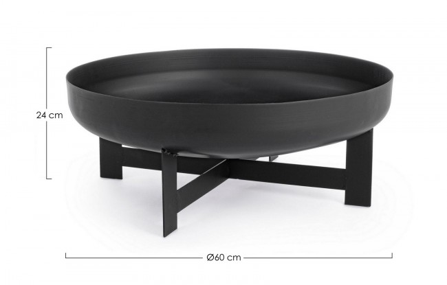 Braciere Efesto in metallo D60 cm