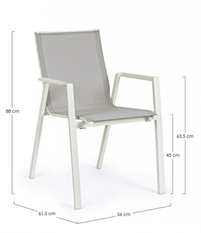 4x Sedia C-Br Krion Lunar