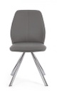 4x Sedia Maxwell Pu Grigio