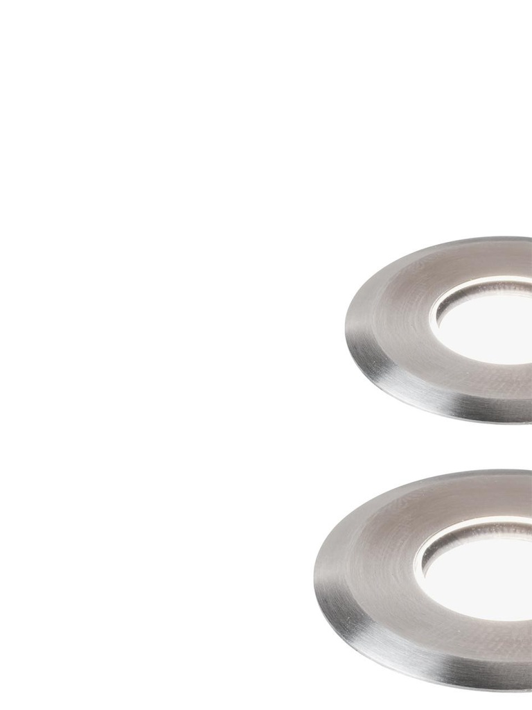 Calp.D.3,8 - 2,5W Led* 4000K  linea hangar  acciaio