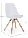 4x Sedia New Trend Bianco  