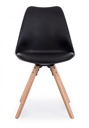 4x Sedia New Trend Nero  