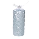 Candela paraffina blu cm ø7h15