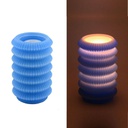 Candela led lanterna blu fontana cmø13