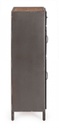 Cassettiera Store 2 ante e 1 cassetto stile industriale cm 109h