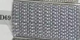 Cassetto poliestere grigio c/4 scomparti cm 26x17h10
