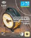 Catena con Avvolgitore TLGB 1200 MiniLED con Controller 8G Timer 6+72m Luci di Natale