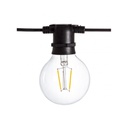 Catena luci esterno Brillant 10 led Trasparenti 8.4m