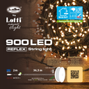 Catena lineare 900 LED TRADITIONAL 36,5m in bobina