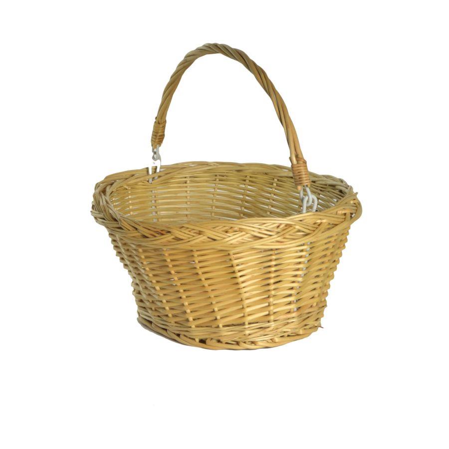 Cesta vimini mafalda ovale cm26x22h12