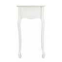 Consolle in MDF due cassetti Bianca CLORINNE 90x40x h78 cm