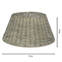Copri base per albero di Natale Willow colore Grigio H 28 x ø 70 cm