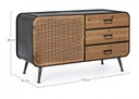 Credenza vintage 1anta e 3 cassetti Elton
