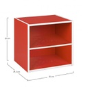 Cubo C-Mensola Composite Rosso  