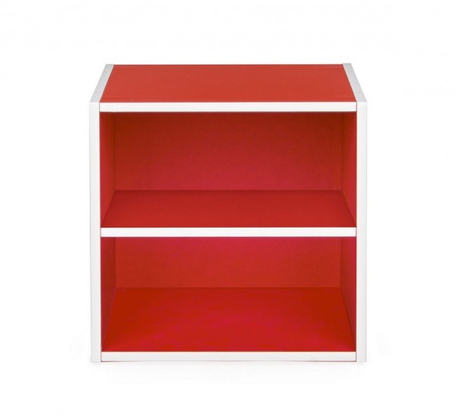 Cubo C-Mensola Composite Rosso  
