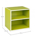 Cubo C-Mensola Composite Verde  